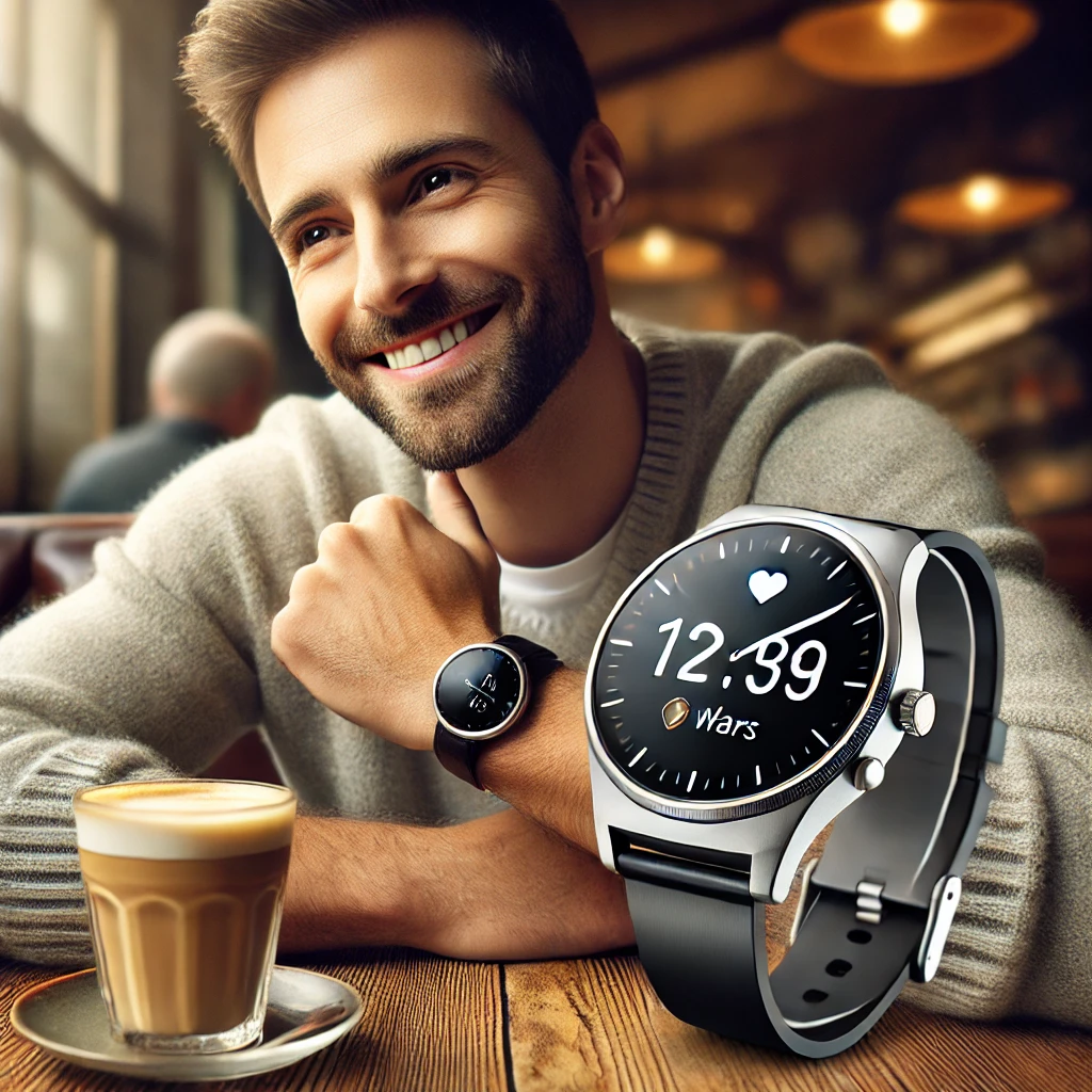 Discover the Smart Watch for Men: A sleek, versatile smartwatch designed for fitness, connectivity, and style. Perfect for active lifes